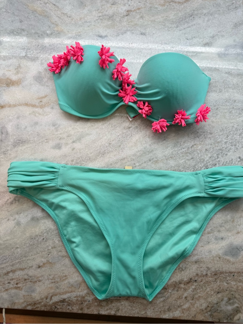 Victoria's Secret Turquoise and Hot Pink Bikini